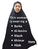 Hijab, niqab, burka - there are lots of different kinds of coverings worn by Muslim women all over the world.